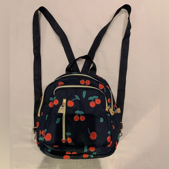 Handbags - Black Mini Backpack